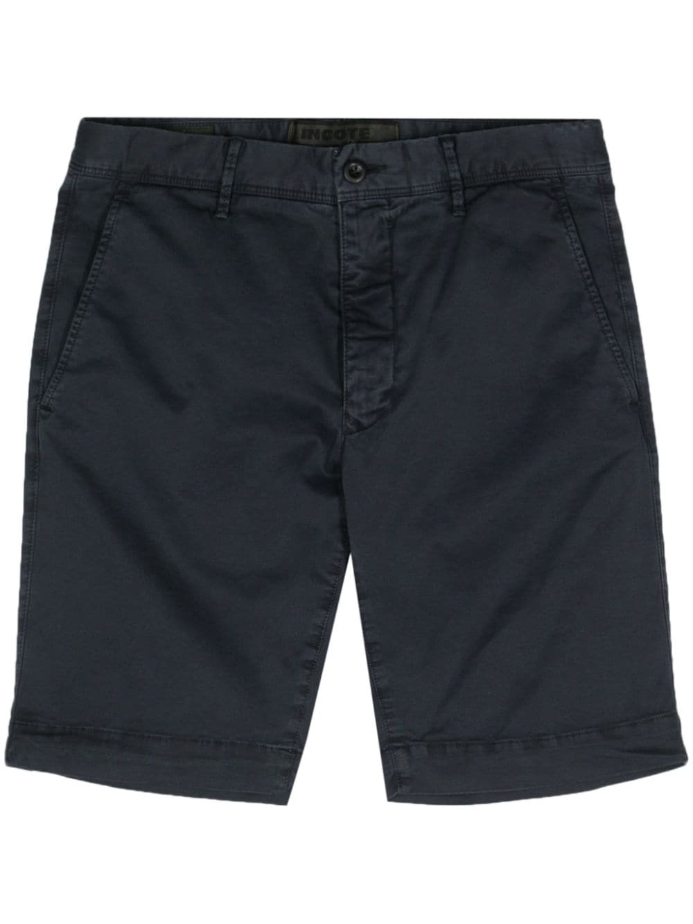 Incotex Shorts mit Logo-Stickerei - Blau von Incotex