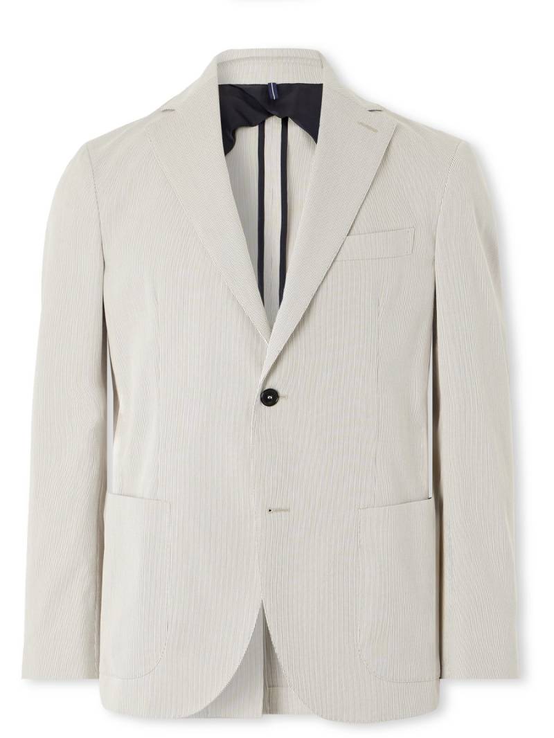 Incotex - Slim-Fit Striped Cotton Suit Jacket - Men - Neutrals - IT 46 Incotex - Slim-Fit Striped Cotton Suit Jacket - Men - Neutrals - IT 46 von Incotex