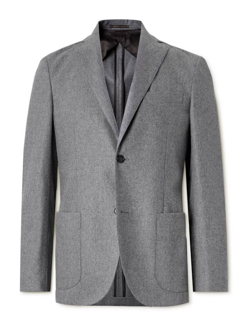 Incotex - Slim-Fit Wool-Blend Blazer - Men - Gray - IT 46 von Incotex
