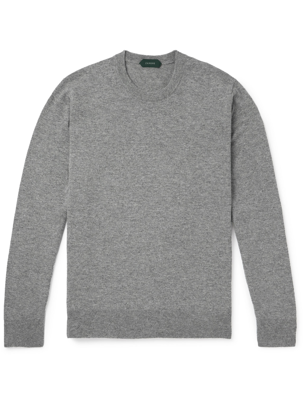 Incotex - Zanone Slim-Fit Wool Sweater - Men - Gray - IT 46 von Incotex