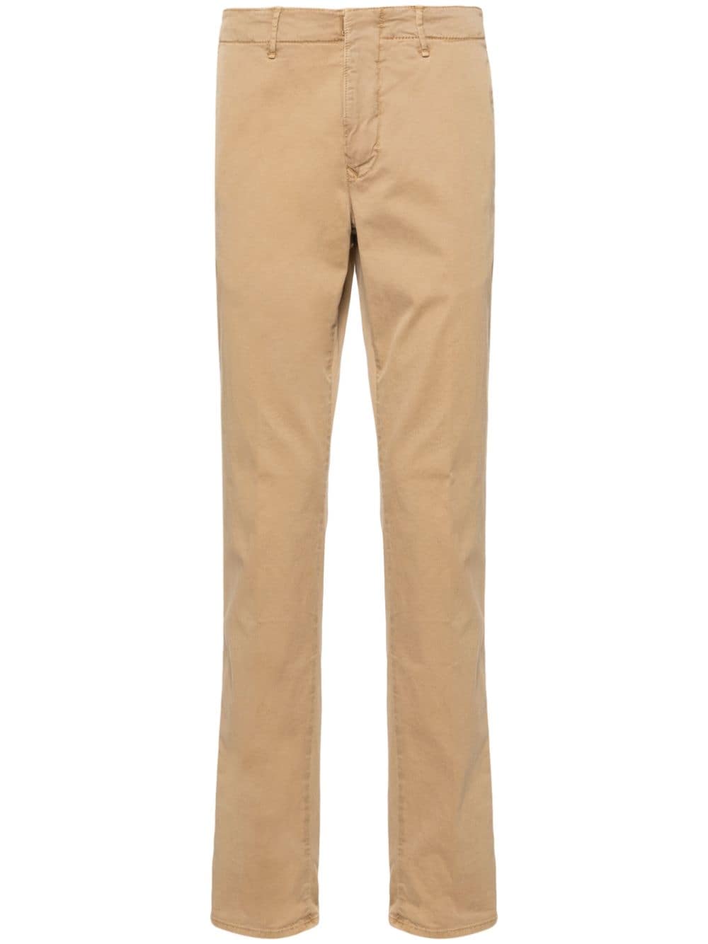 Incotex Tief sitzende Chino mit geradem Bein - Nude von Incotex