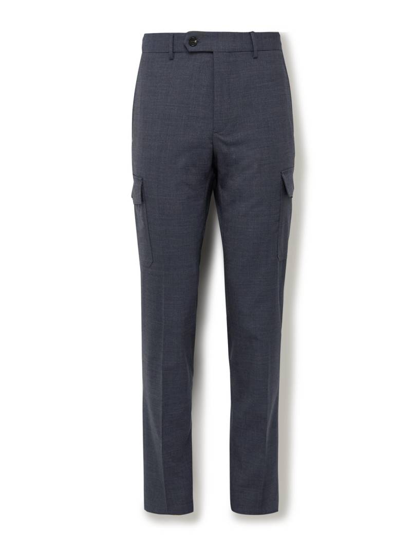 Incotex - Venezia 1951 Slim-Fit Tapered Stretch Virgin Wool Cargo Trousers - Men - Blue - IT 54 Incotex - Venezia 1951 Slim-Fit Tapered Stretch Virgin Wool Cargo Trousers - Men - Blue - IT 54 von Incotex