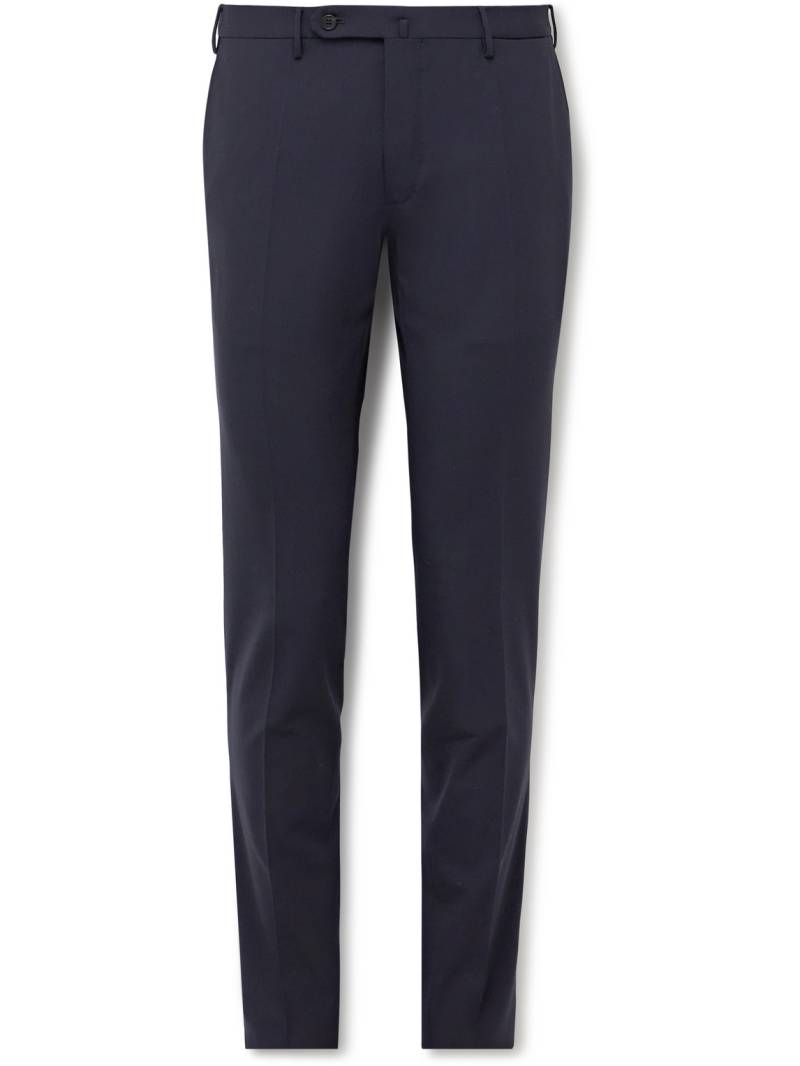 Incotex - Venezia 1951 Slim-Fit Virgin Wool-Blend Trousers - Men - Blue - IT 48 von Incotex