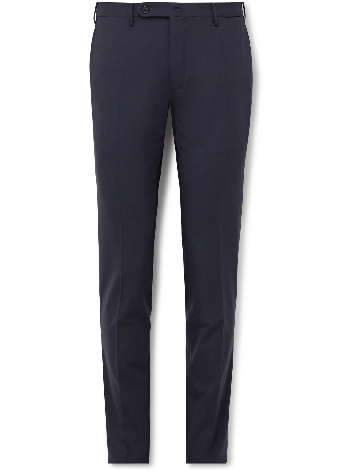 Incotex - Venezia 1951 Slim-Fit Virgin Wool-Blend Trousers - Men - Blue - IT 52 von Incotex