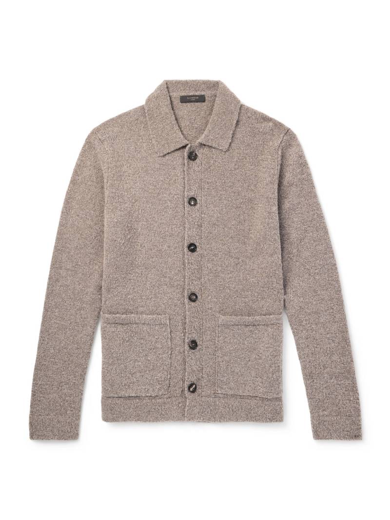 Incotex - Wool-Blend Cardigan - Men - Brown - IT 52 von Incotex