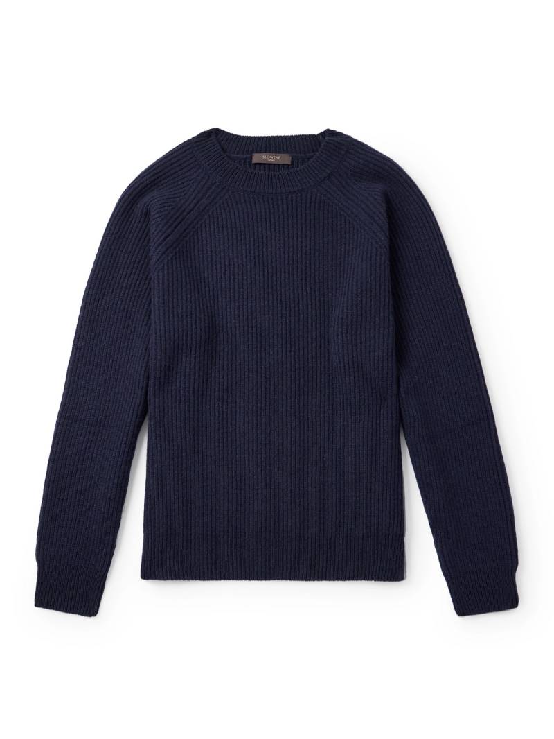 Incotex - Zanone Ribbed Virgin Wool Sweater - Men - Blue - IT 56 Incotex - Zanone Ribbed Virgin Wool Sweater - Men - Blue - IT 56 von Incotex