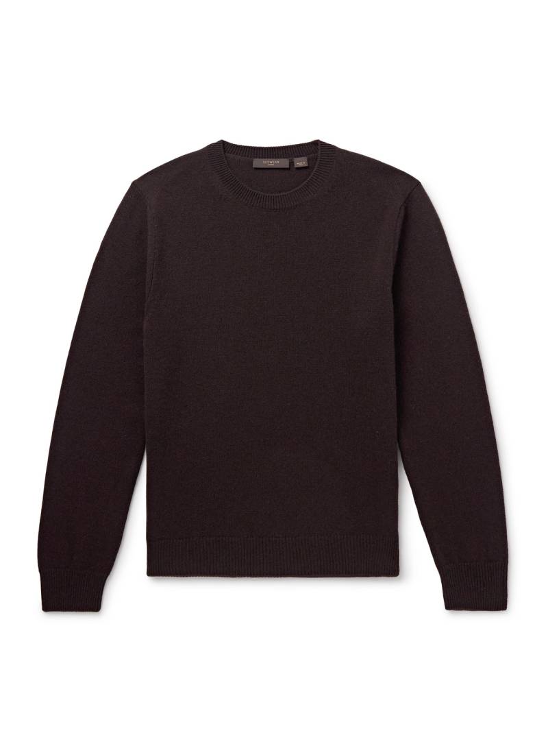 Incotex - Zanone Virgin Wool and Cashmere-Blend Sweater - Men - Brown - IT 46 von Incotex