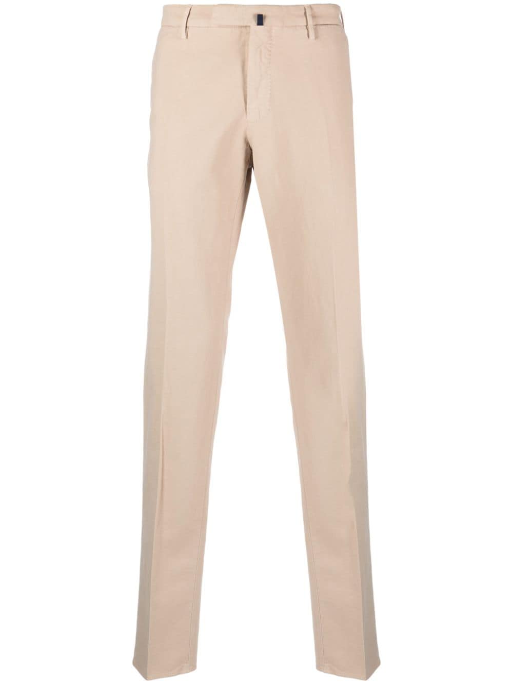 Incotex Chino mit Bundfalten - Nude von Incotex