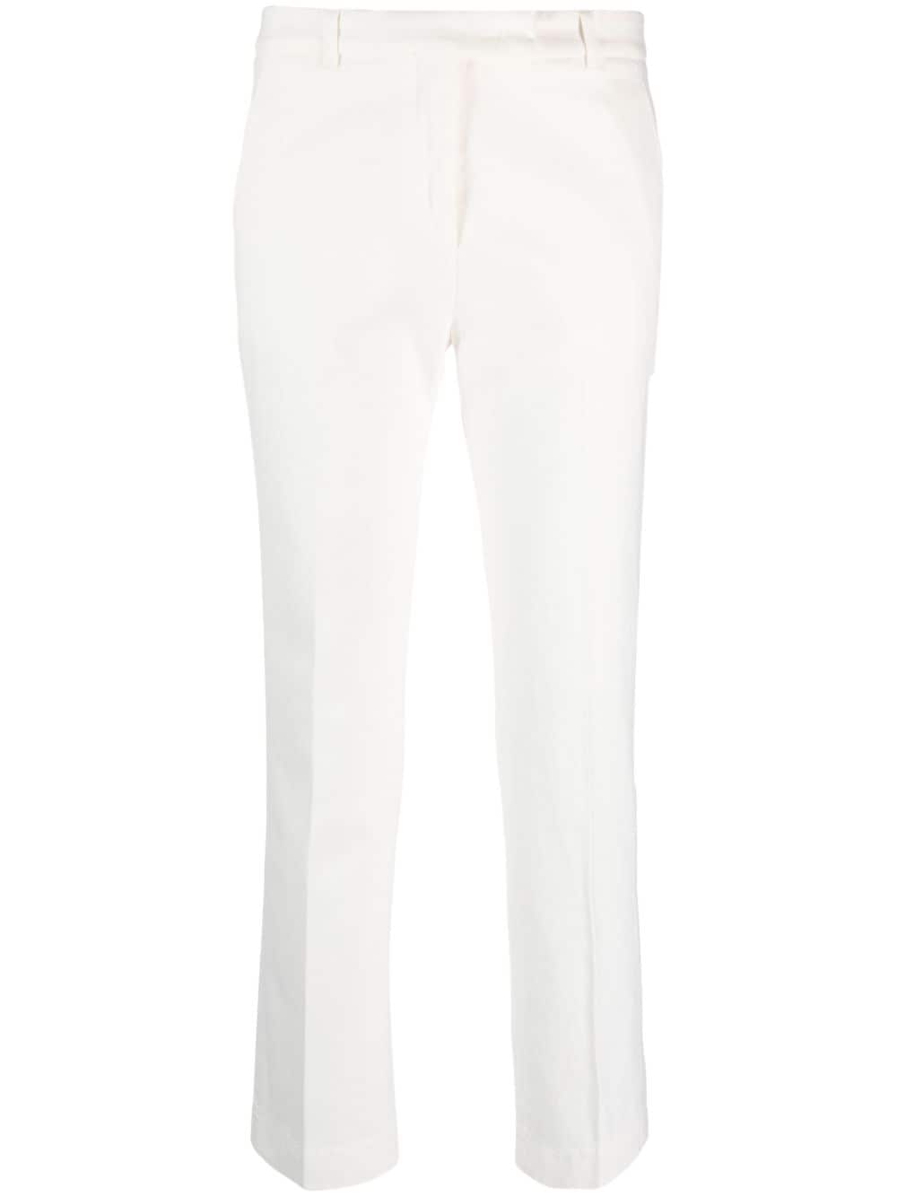 Incotex Elegante Hose mit Bügelfalten - Weiß von Incotex
