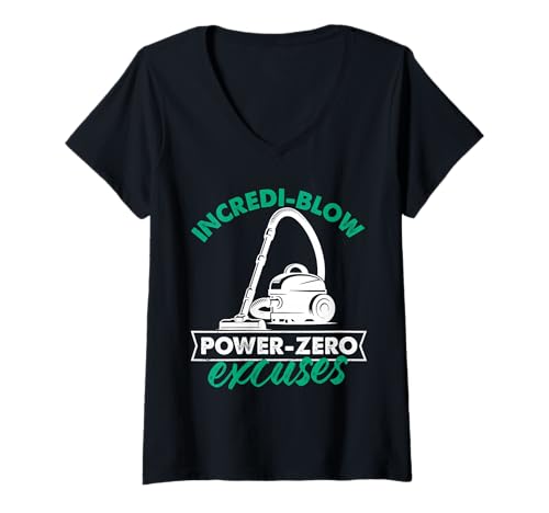 Damen Incredi-Blow Power-Zero-Design T-Shirt mit V-Ausschnitt Damen Incredi-Blow Power-Zero-Design T-Shirt mit V-Ausschnitt von Incredi-Blow Designs