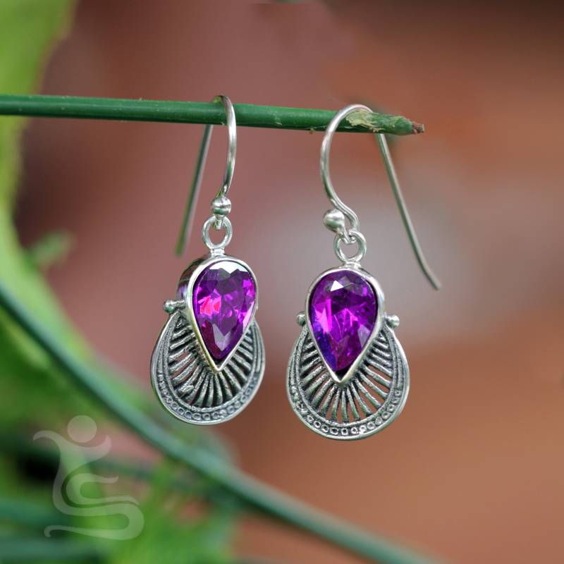 Silber Ohrringe Mit Edelstein-Code Ier045 von IndahLunaBali