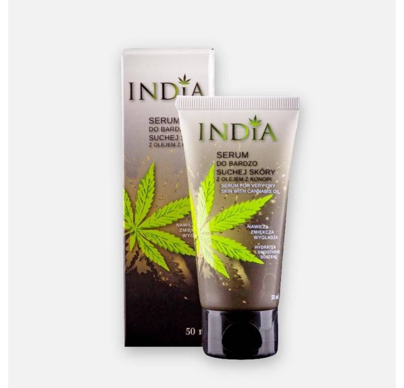 Indiacosmetics Gesichtsserum INDIA Cosmetics Serum für sehr trockene Haut (50 ml) von Indiacosmetics