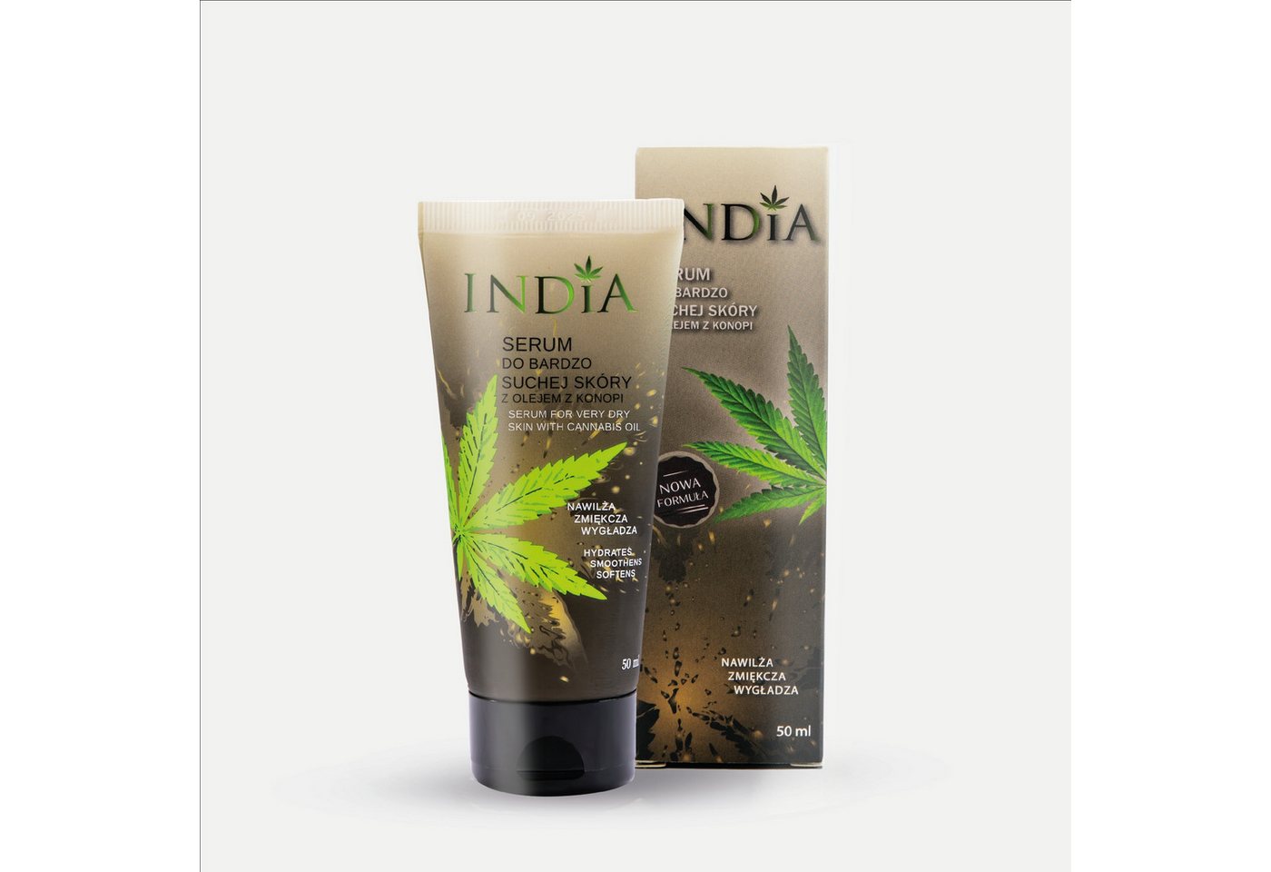 Indiacosmetics Gesichtsserum INDIA Cosmetics Serum für sehr trockene Haut von Indiacosmetics