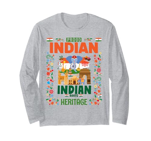 Indien-Flaggen-Kostüm-Outfit Idee für Kinder und indische Flagge Langarmshirt von Indian Flag Accessories Outfit Ideas For Women