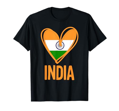 Patriotische Indien Cute Heart Graphic Indian Flag Girls Kids T-Shirt Patriotische Indien Cute Heart Graphic Indian Flag Girls Kids T-Shirt von Indian India Flag Designs