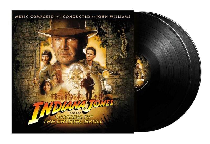 Indiana Jones and the kingdom of the crystal skull von Indiana Jones - 2-LP (Limited Edition, Standard) von Indiana Jones