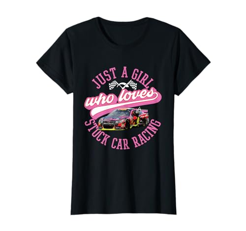 Stockcar-Rennen für Mädchen mit karierter Siegerflagge T-Shirt von Indianapolis Indiana Checkered Flag 500 Apparel