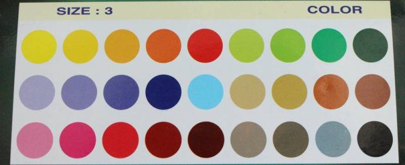 Mehrfarbige Runde Bindi-Aufkleber Selbstklebende Gesichtsjuwelen, Bollywood-stil von IndianartstoreShop