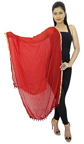 Chiffon Mischung lange Stola indische Frauen Dupatta Halstucher Chunni Geschenk fur sie von Indianbeautifulart