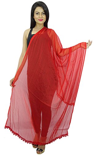 Neck Wrap lange Stola Chiffon Mischung Dupatta Indische Schals Chunni Geschenk für Frauen von Indianbeautifulart