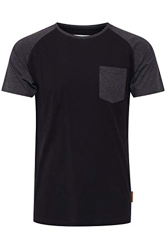 Indicode Gresham T-Shirt, Größe:XL, Farbe:Black - Charcoal (9992) von Indicode