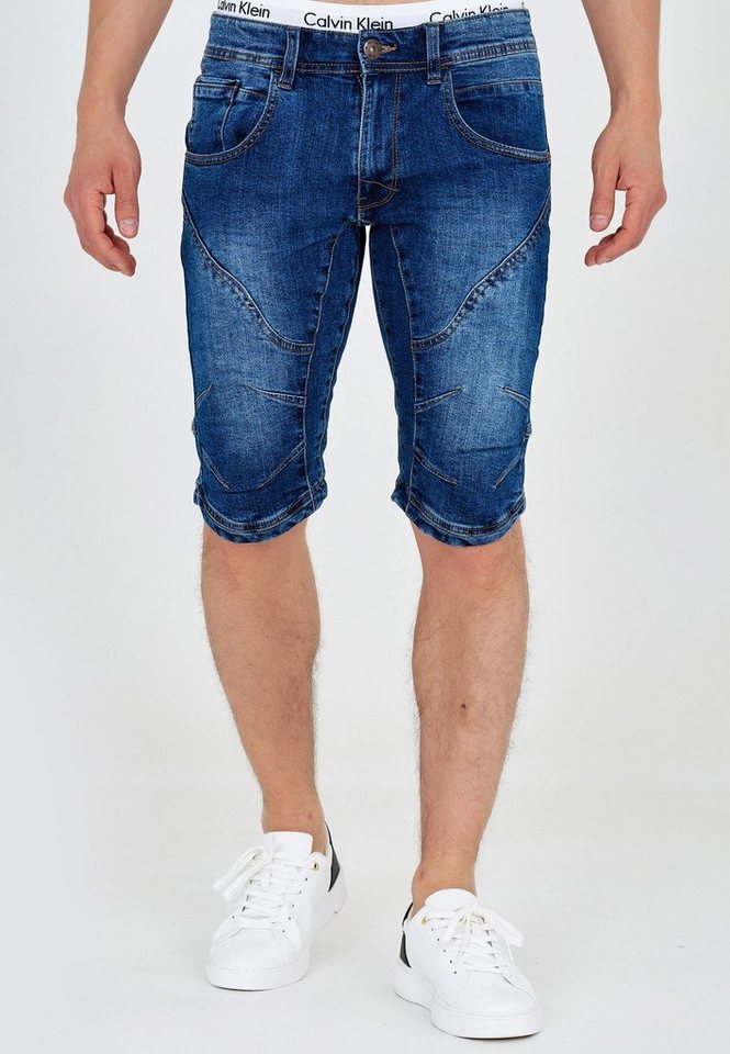Indicode 3/4-Jeans Leon Denimshorts mit 5 Taschen Indicode 3/4-Jeans Leon Denimshorts mit 5 Taschen von Indicode