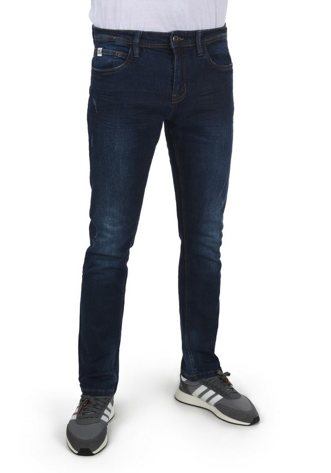 Indicode 5-Pocket-Jeans IDAldersgate Denim Hose mit dekorativen Knitterfalten von Indicode