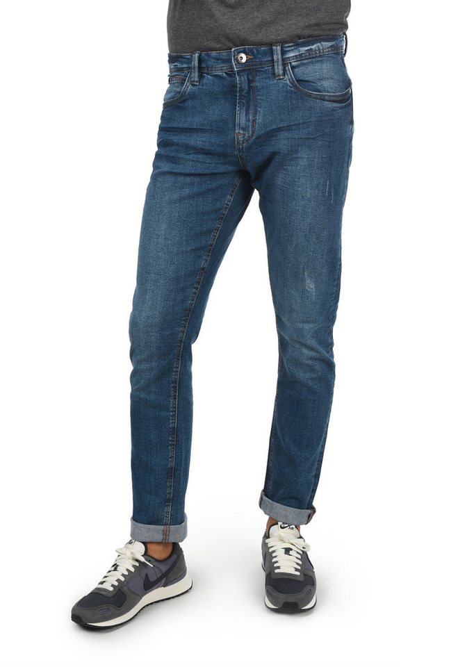 Indicode 5-Pocket-Jeans IDAldersgate Denim Hose mit dekorativen Knitterfalten von Indicode