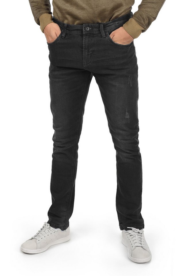 Indicode 5-Pocket-Jeans IDAldersgate Denim Hose mit dekorativen Knitterfalten von Indicode
