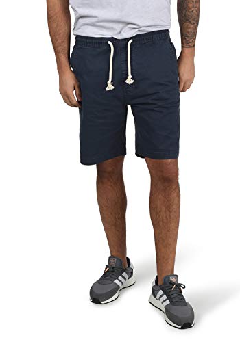 Indicode IDAbbey Herren Chino Shorts Bermuda Kurze Hose mit Stretch Regular Fit, Größe:M, Farbe:Navy (400) von Indicode
