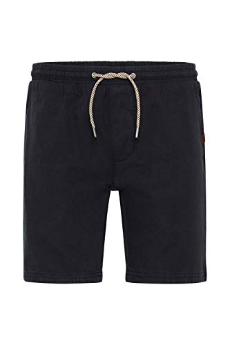 Indicode IDAberavon Herren Chino Shorts Bermuda Kurze Hose aus 100% Baumwolle Regular Fit, Größe:L, Farbe:Black (999) von Indicode