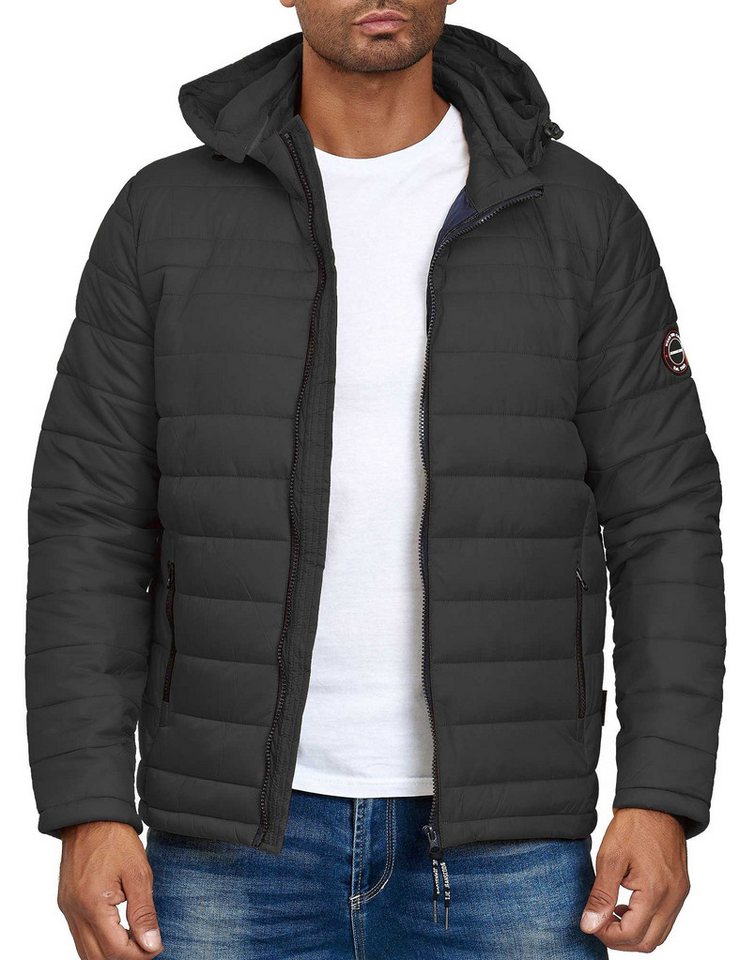 Indicode Allwetterjacke Übergangsjacke Herren - Lascelles - Abtrennbare Kapuze und Tunnelzug Jacke im Steppjacken Look - Windsicher - Ideal für Frühling und Herbst Indicode Allwetterjacke Übergangsjacke Herren - Lascelles - Abtrennbare Kapuze und Tunnelzug Jacke im Steppjacken Look - Windsicher - Ideal für Frühling und Herbst von Indicode