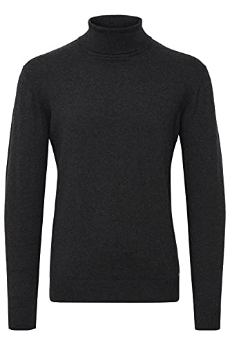 Indicode Badar Herren Feinstrick Rollkragen, Größe:XXL, Farbe:Charcoal Mix (915) von Indicode