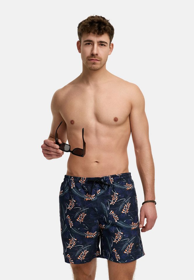 Indicode Badeshorts Herren INTonios Schwimmshorts Männer mit superweicher Innenhose ohne aufzureiben von Indicode