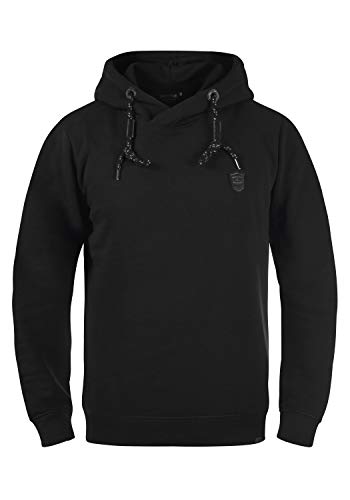 Indicode Barneys Herren Kapuzenpullover Hoodie Pullover mit Kapuze, Größe:L, Farbe:Black (999) von Indicode