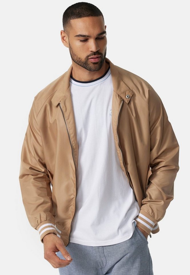 Indicode Sommerjacke Ayser mit Stehkragen & gerippten Arm-und Saumabschluss von Indicode