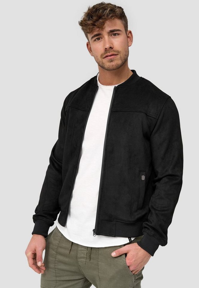 Indicode Winterjacke Ibon Kunstlederjacke mit Stehkragen Indicode Winterjacke Ibon Kunstlederjacke mit Stehkragen von Indicode