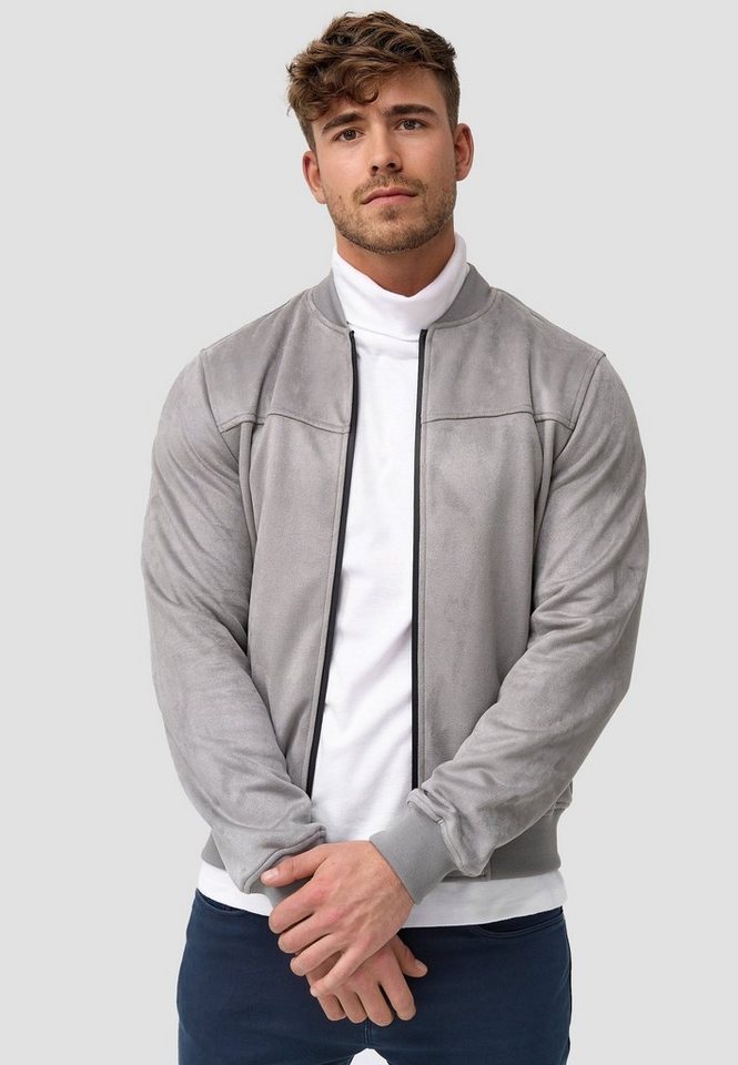 Indicode Winterjacke Ibon Kunstlederjacke mit Stehkragen Indicode Winterjacke Ibon Kunstlederjacke mit Stehkragen von Indicode