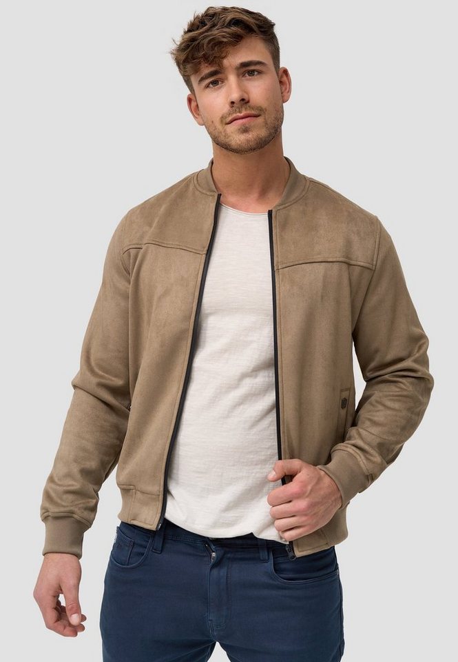 Indicode Winterjacke Ibon Kunstlederjacke mit Stehkragen Indicode Winterjacke Ibon Kunstlederjacke mit Stehkragen von Indicode