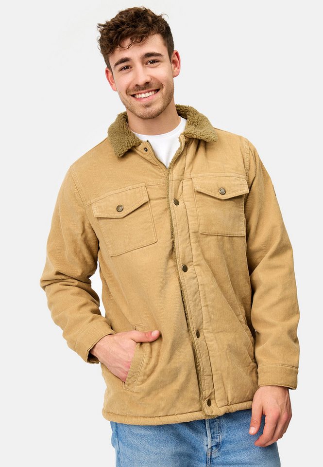 Indicode Winterjacke Tonni Cordjacke mit Teddy-Futter Indicode Winterjacke Tonni Cordjacke mit Teddy-Futter von Indicode