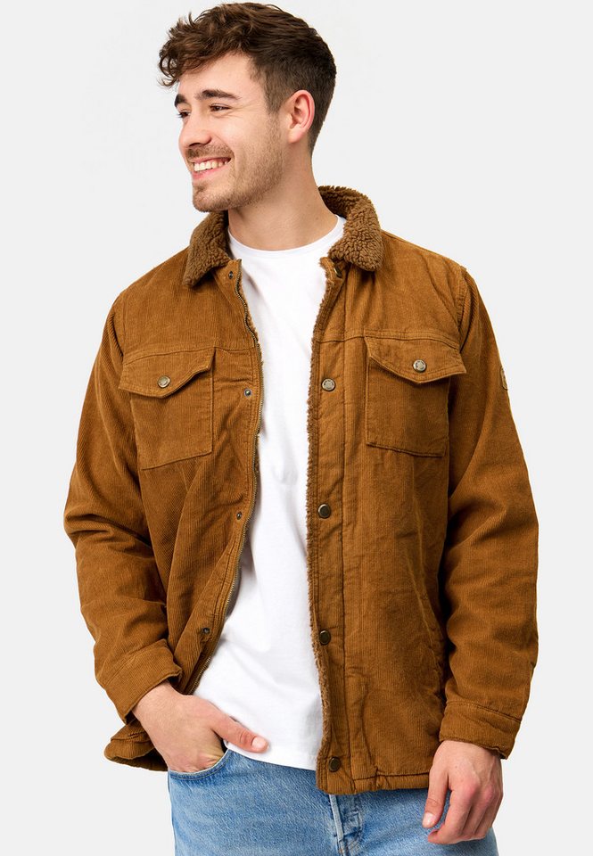 Indicode Winterjacke Tonni Cordjacke mit Teddy-Futter Indicode Winterjacke Tonni Cordjacke mit Teddy-Futter von Indicode