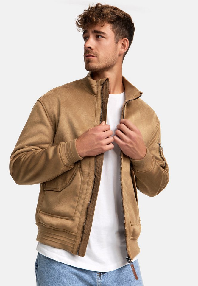 Indicode Winterjacke INFrosco mit klassischer Bomberjacken-Silhouette von Indicode