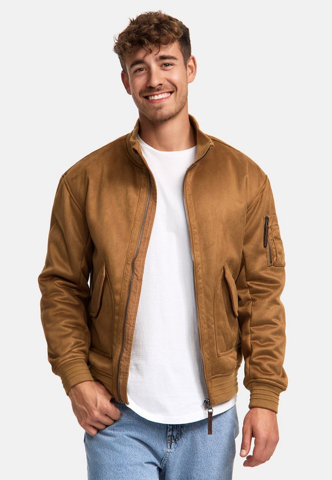 Indicode Sommerjacke INFrosco mit klassischer Bomberjacken-Silhouette von Indicode