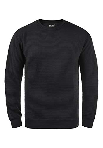 Indicode Bronn Herren Sweatshirt Pullover Pulli mit Rundhalsausschnitt, Größe:M, Farbe:Black (999) von Indicode