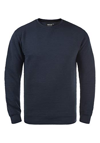 Indicode Bronn Herren Sweatshirt Pullover Pulli mit Rundhalsausschnitt, Größe:XL, Farbe:Navy (400) von Indicode