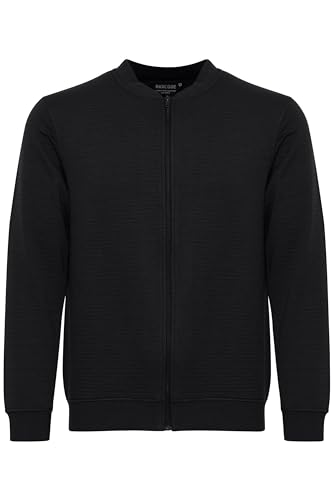 Indicode Bronte Herren Sweatjacke Cardigan Jacke, Größe:M, Farbe:Black (999) von Indicode