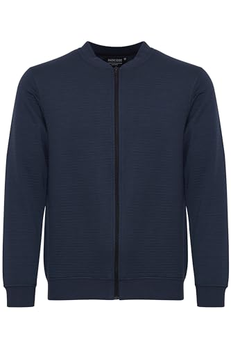 Indicode Bronte Herren Sweatjacke Cardigan Jacke, Größe:M, Farbe:Navy (400) von Indicode