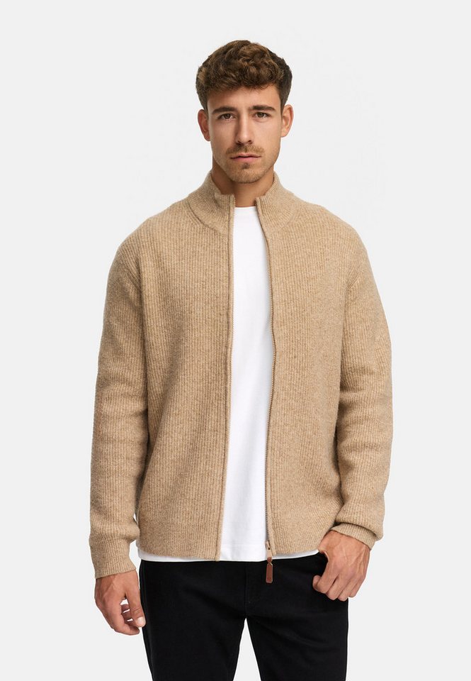 Indicode Strickjacke Herren INPeace Cardigan Herrenstrickjacke Herren Strickjacke – warmer Cardigan für Freizeit & Alltag von Indicode