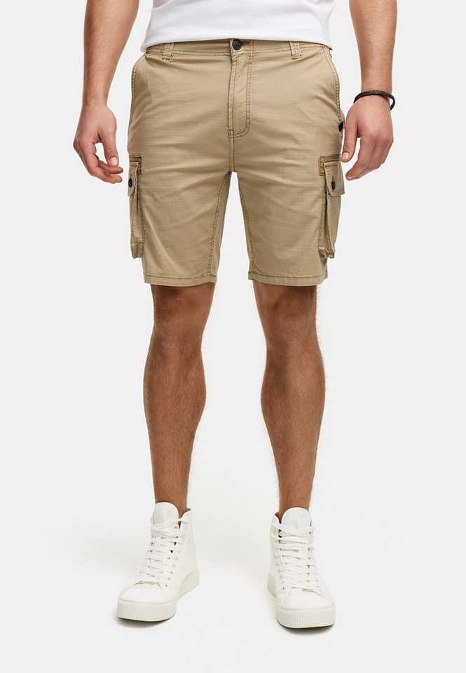 Indicode Cargoshorts Herren INLanny Cargo Shorts Herrenshorts aus robustem, vielseitigem und dennoch bequemem Material von Indicode