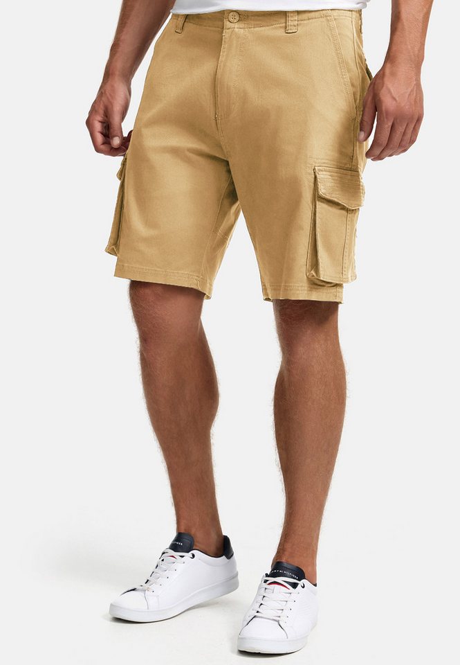 Indicode Cargoshorts Herren INSolupe Cargo Shorts Herrenshorts von Indicode